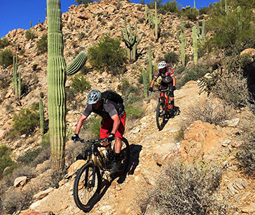Arizona mountain bike tour